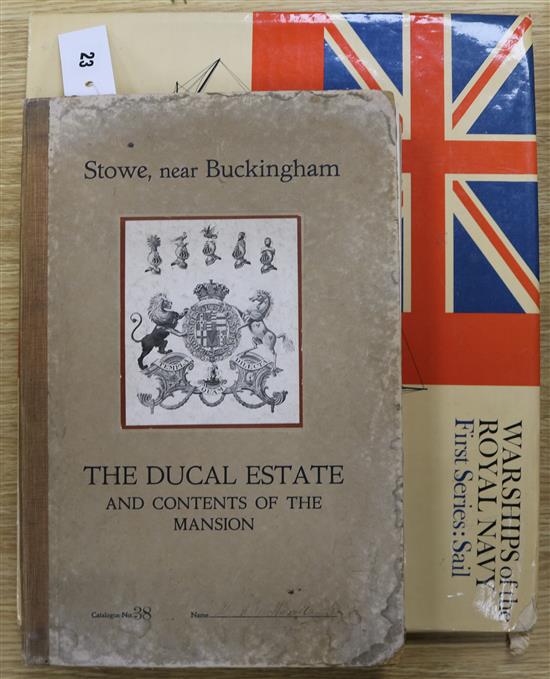 Stowe, Ducal Estate and Warships of The Royal Navy